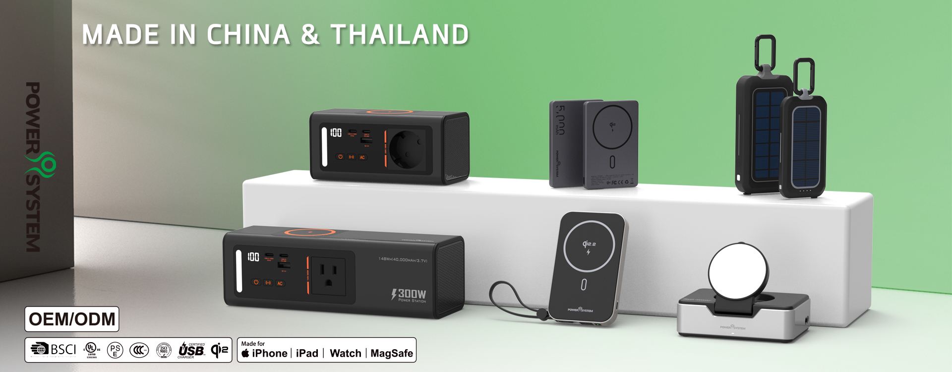 Made in China & Thailand
